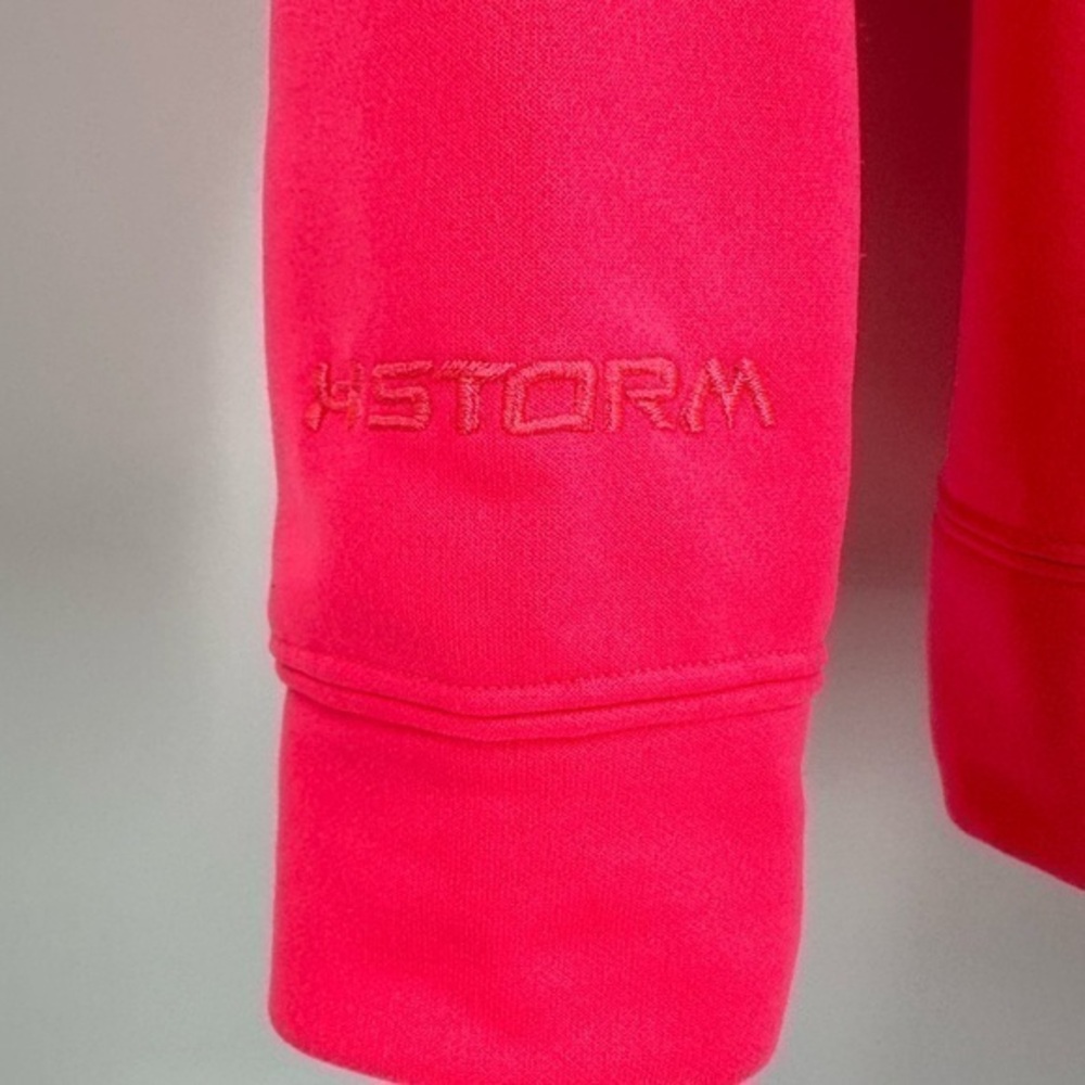 Under Armour Women's ColdGear Hot‎ Pink Hoodie (Small) - Picture 3 of 8